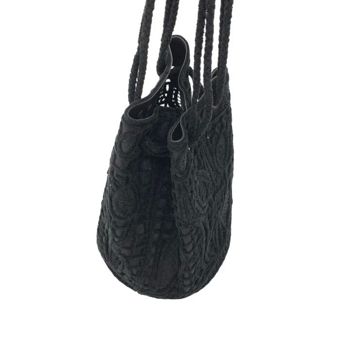 Mame Kurogouchi マメクロゴウチ Cord Embroidery Bucket Bag コード ...