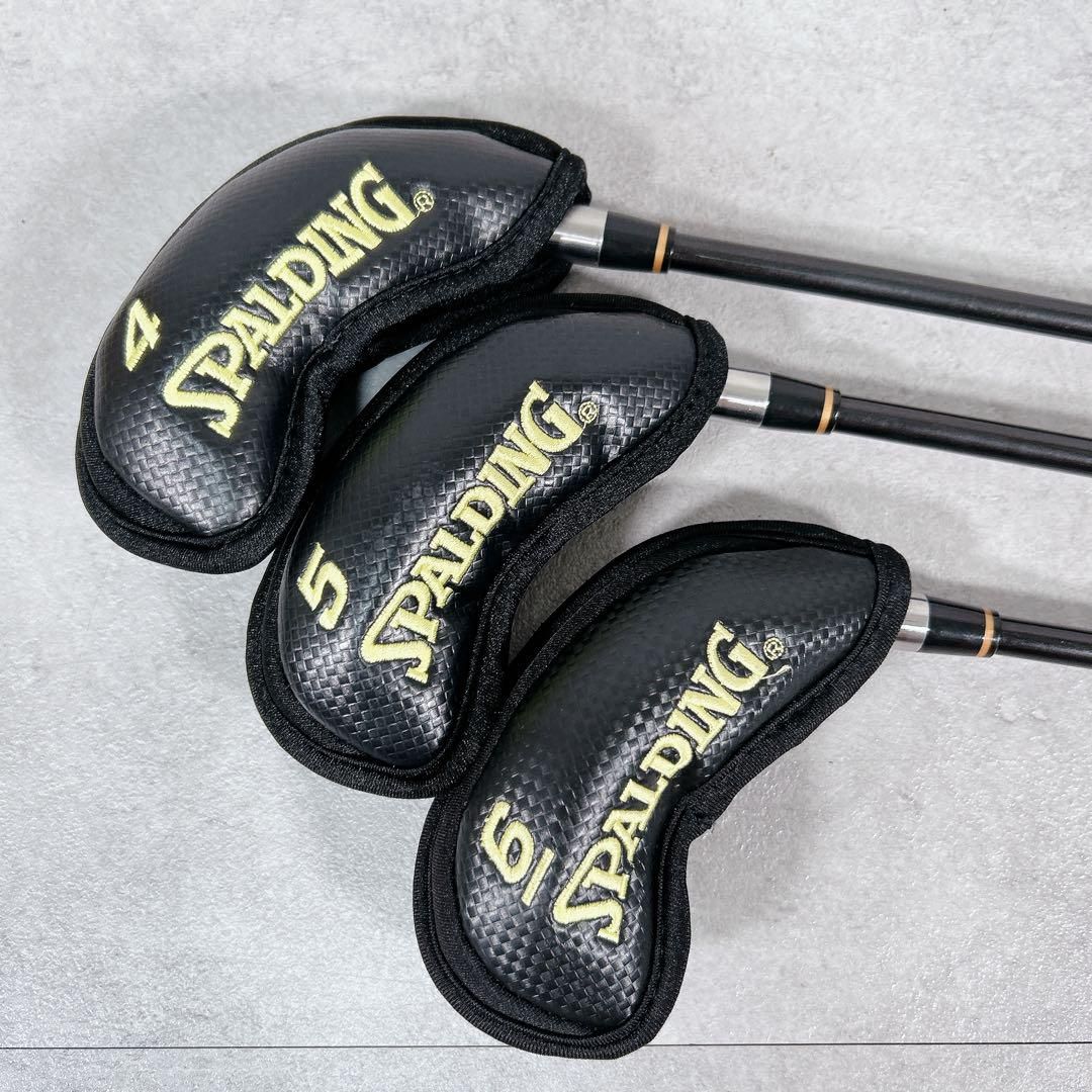 X536 スポルディング ハイボールパワーアイアンセット 3本/4番 5