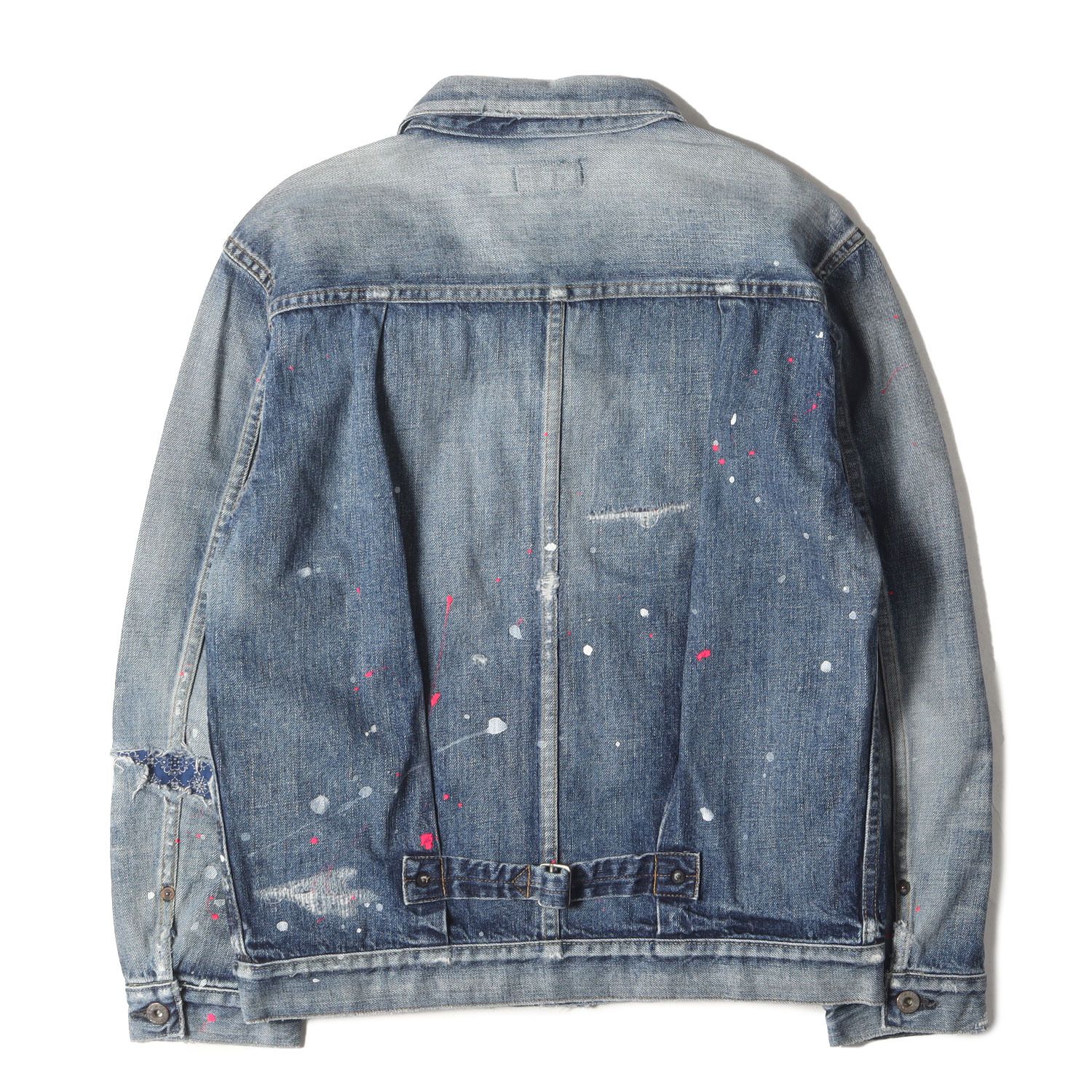 sequel×fragmentデニムjkt Sサイズ SEQUEL(シークエル) / × FRAGMENT DAMAGE DENIM JACKET | 公式通販