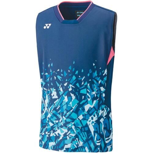【新品・5営業日で発送】YONEX ヨネックス ジュニアゲームシャツ(ノースリーブ) (10520J) 色 : ミッドナイト サイズ : J120 