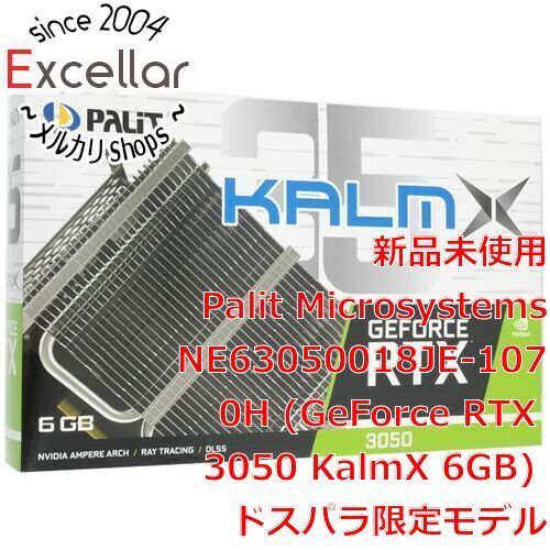 [bn:1] PALIT　GeForce RTX 3050 KalmX 6GB　NE63050018JE-1070H