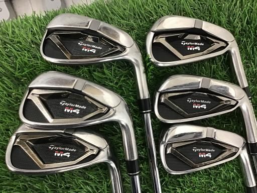 中古】 テーラーメイド M4(2021) 6S アイアンセット IR KBS MAX
