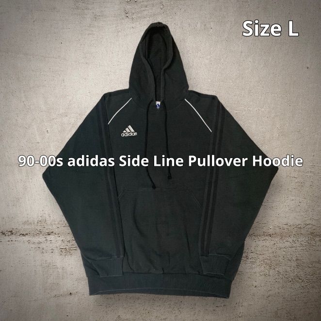 90-00s adidas Side Line Pullover Hoodie アディダス プルオーバー