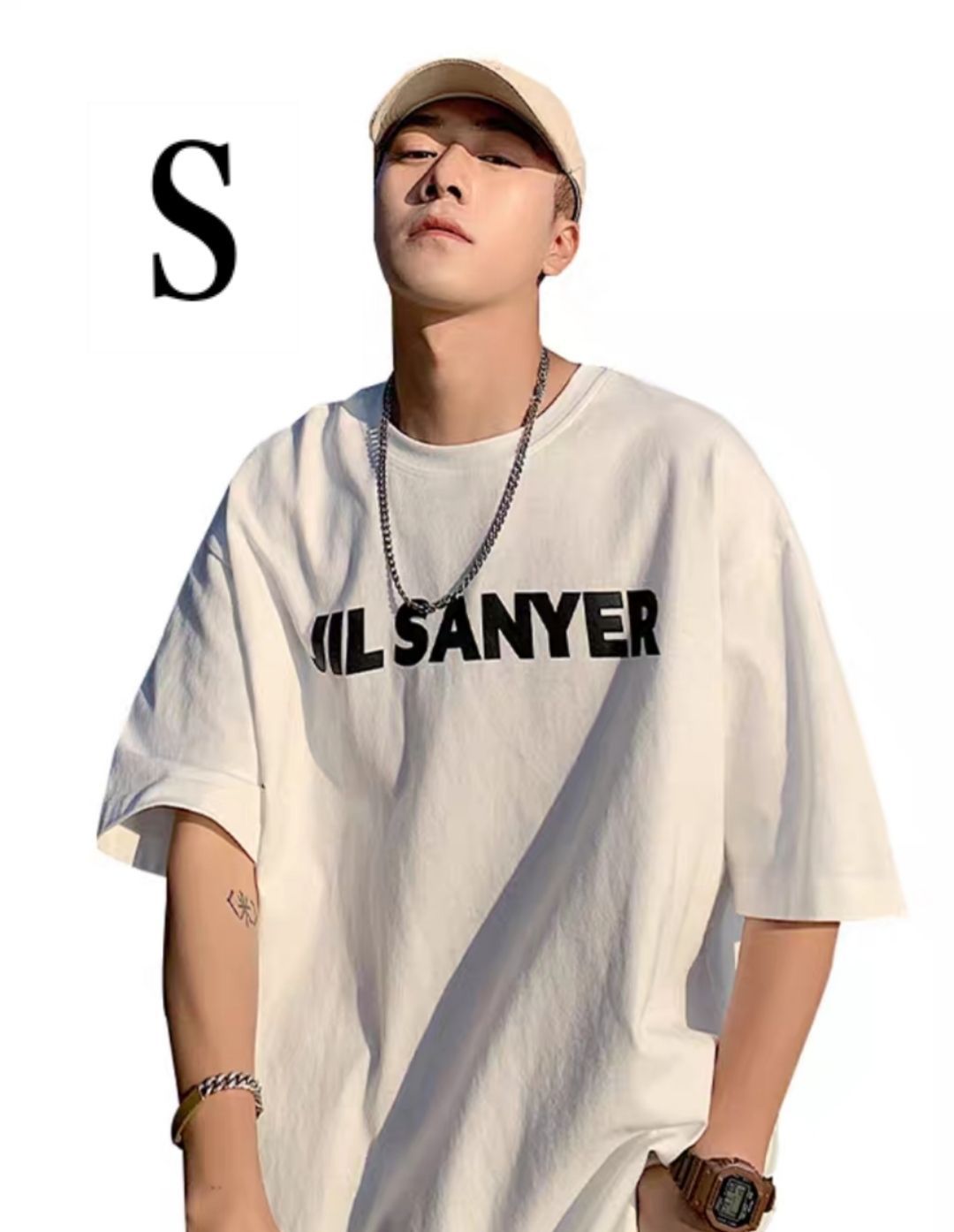 JIL SANDER ジルサンダーロゴTシャツSサイズ 男女兼用