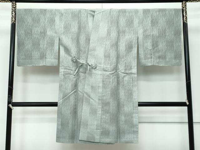 平和屋着物 上 リバーシブル 道中着 ロング丈 紗袷 墨流し紋紗 やまと誂製 CZAA3374s5