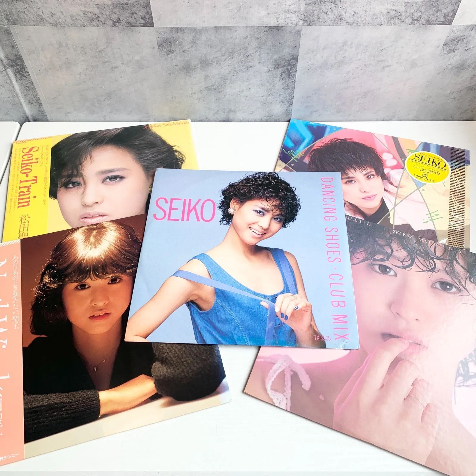 松田聖子　LP盤初期アルバム５枚セット　昭和アイドル 松田聖子《レコード5枚セット》 松田聖子 LP盤初期アルバム5枚