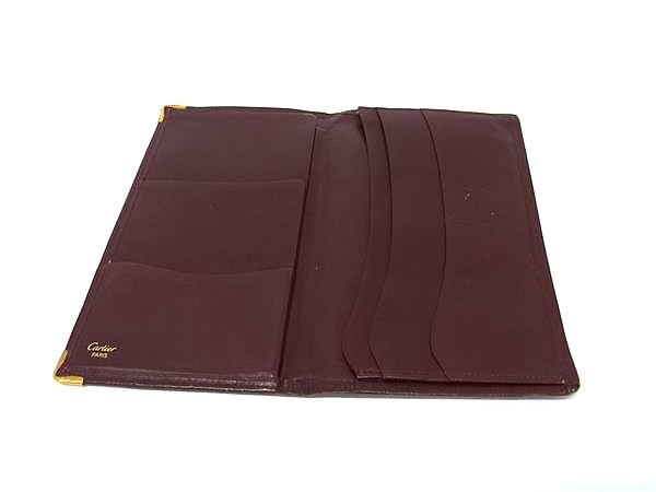 Cartier カルティエ マストライン レザー 二つ折り 長財布 ウォレット