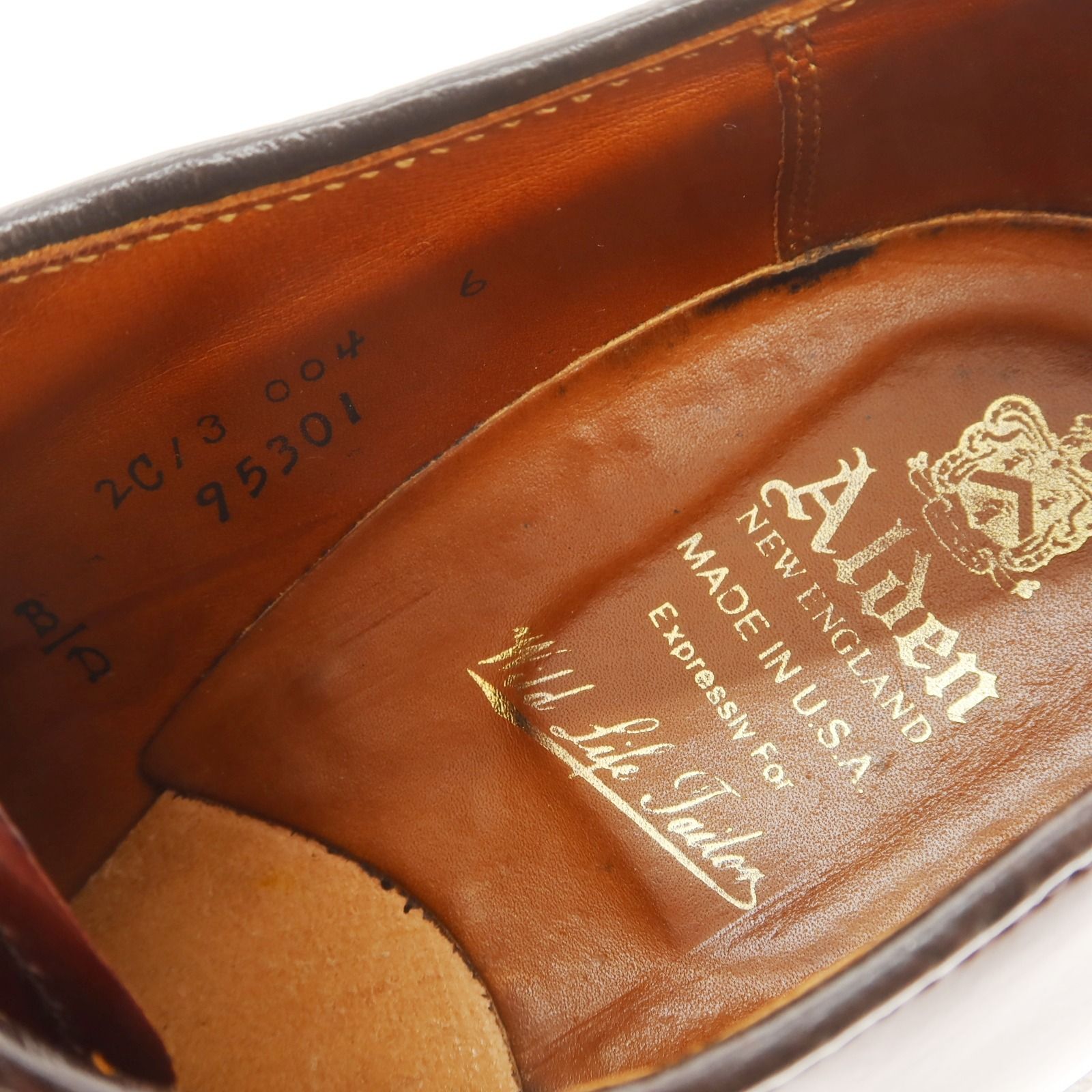 中古】オールデン ALDEN WILD LIFE TAILOR別注 95301 コードバン