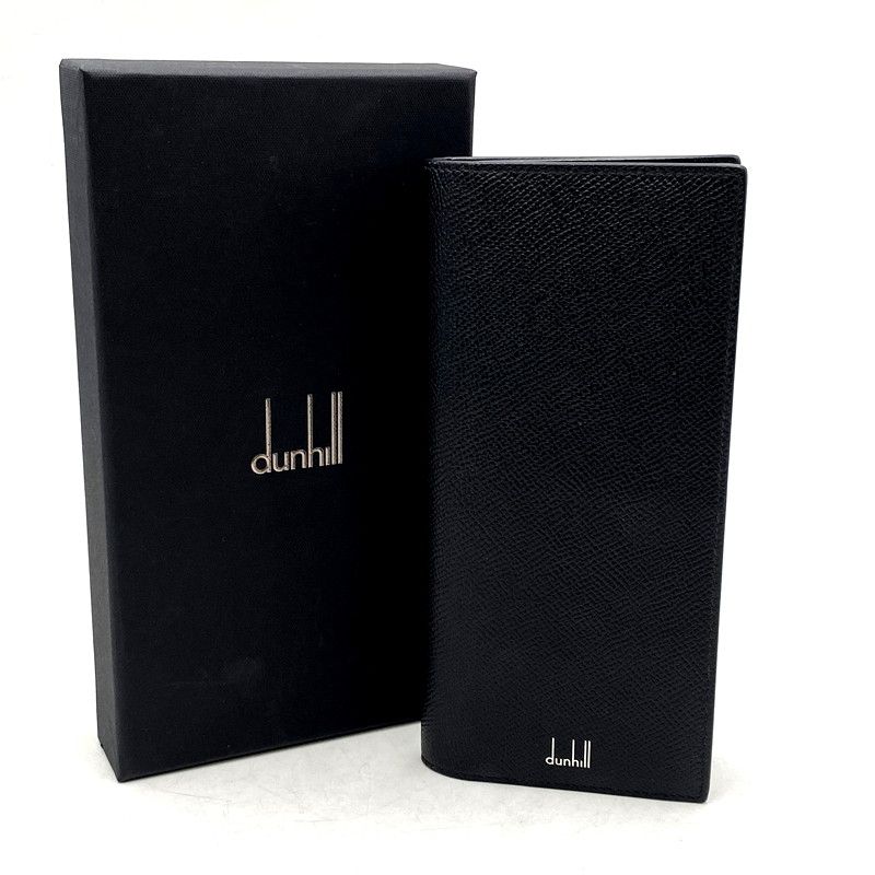 メンズ|レディース Dunhill ダンヒル CALF LEATHER BI-FOLD WALLET カーフレザー バイフォールド ウォレット 長財布 200-250404-as-15-IZU