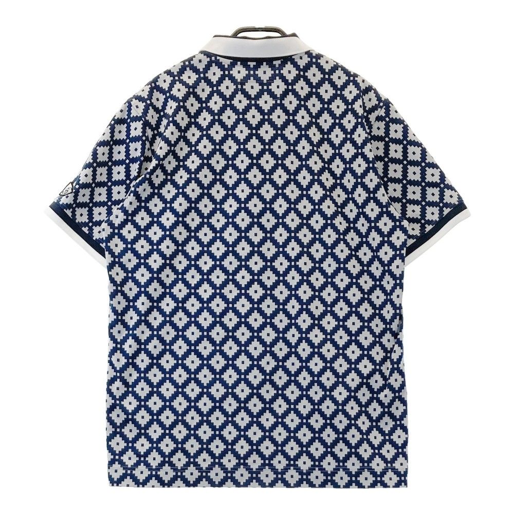 サイズ：48 HORN GMT ホーン ガーメント 半袖ポロシャツ ネイビー系