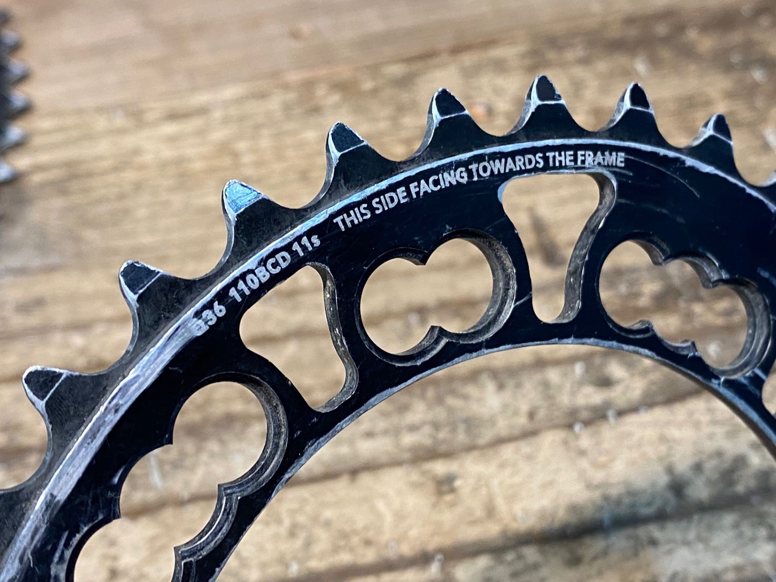 IS052 ローター ROTOR Q-RINGS 楕円 チェーンリング セット 52