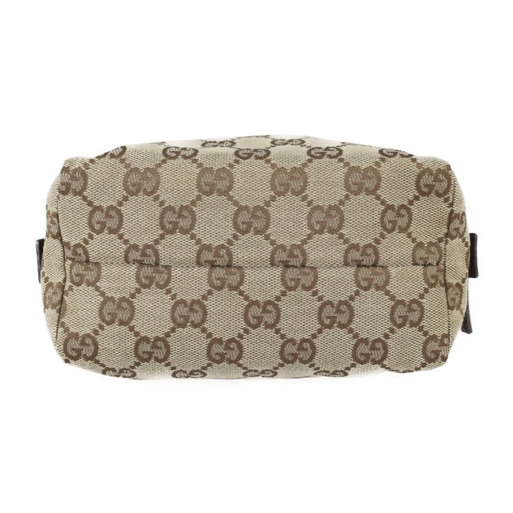 GUCCI グッチ セカンドバッグ 29595 GGキャンバス レザー ベージュ