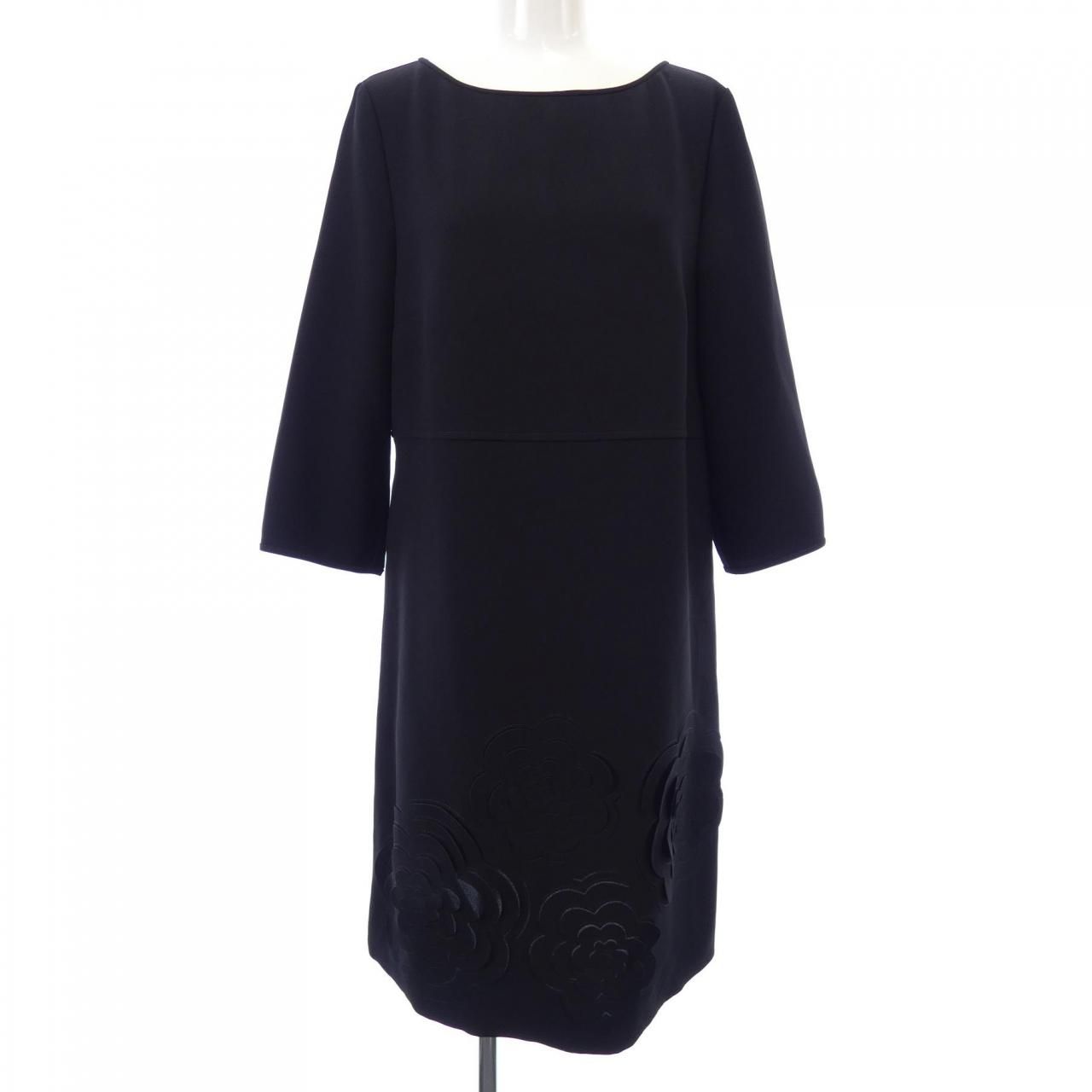 関税送料込【Max Mara Studio】ワンピース ミディ丈 ブラック/WH マックスマーラステュディオ Max Mara STUDIO ワンピース - メルカリ
