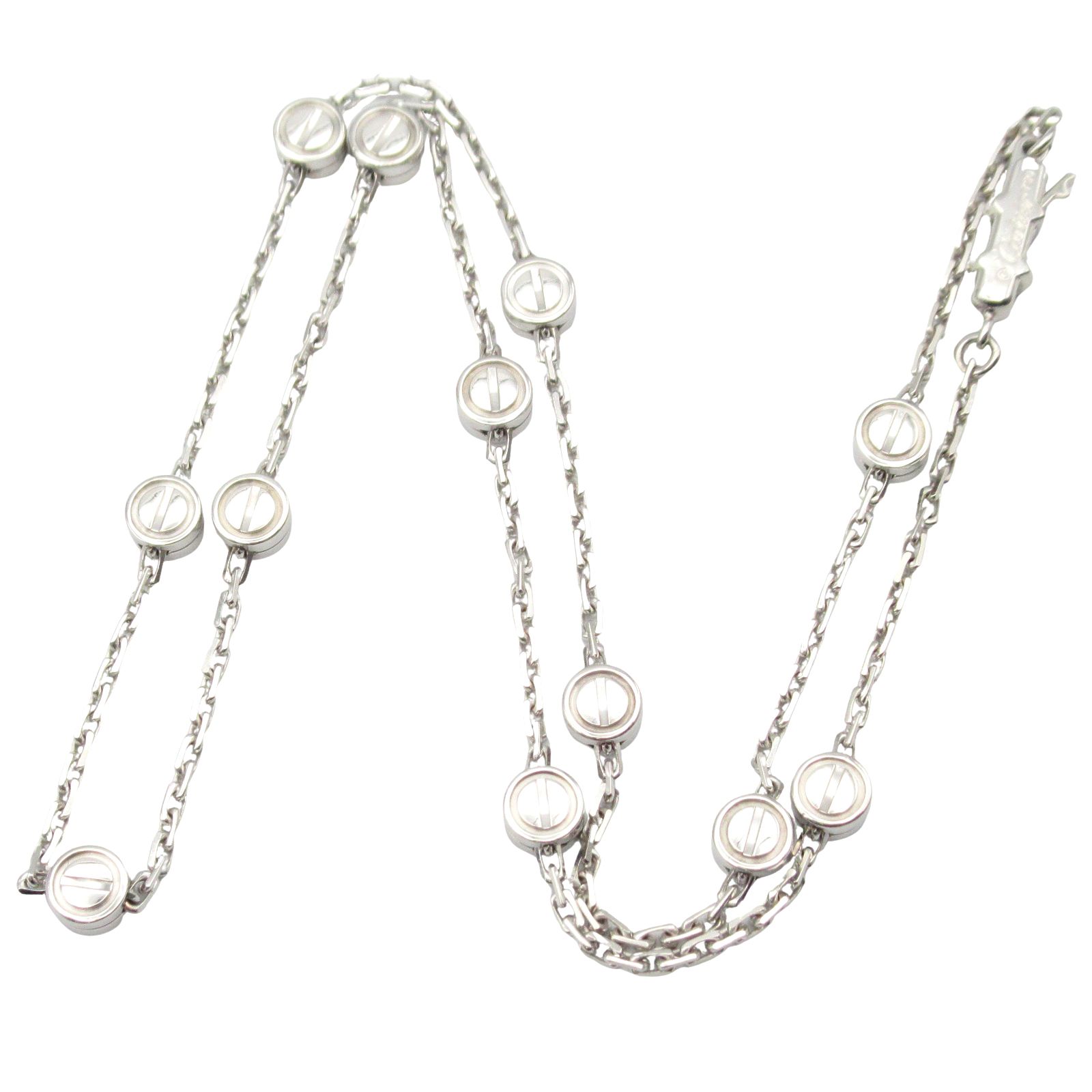 カルティエ Cartier ネックレス ラブ パスティーユ 12モチーフ