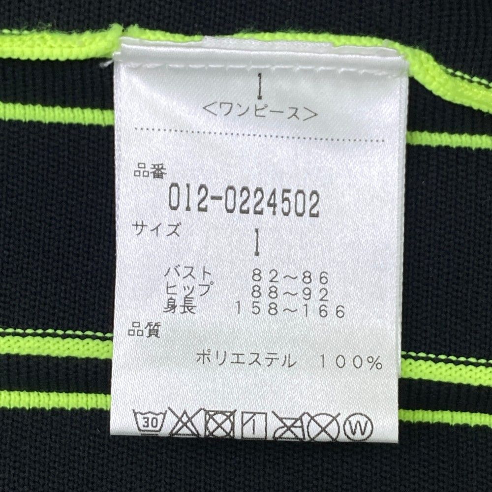 サイズ：1 NEW BALANCE GOLF ニューバランス  ニット ノースリーブワンピース  ブラック系 [240101447708] ゴルフウェア レディース ストスト サイズ：1 NEW BALANCE GOLF ニューバランス ニット