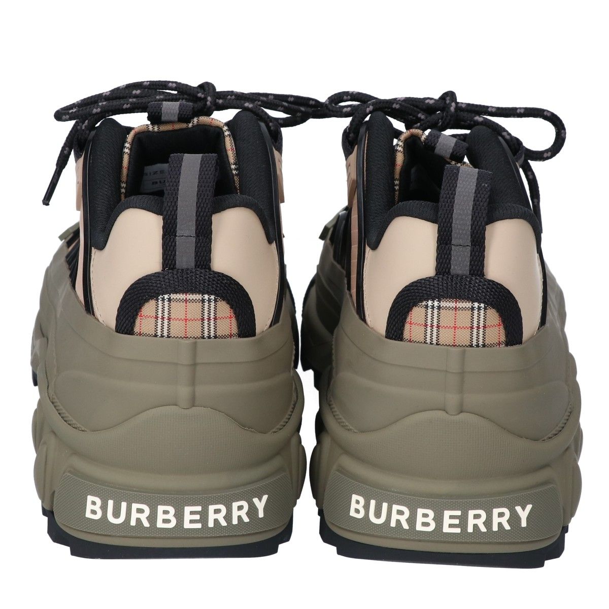 BURBERRY バーバリー 【新品同様】アーサー ロートップスニーカー 42 - メルカリ