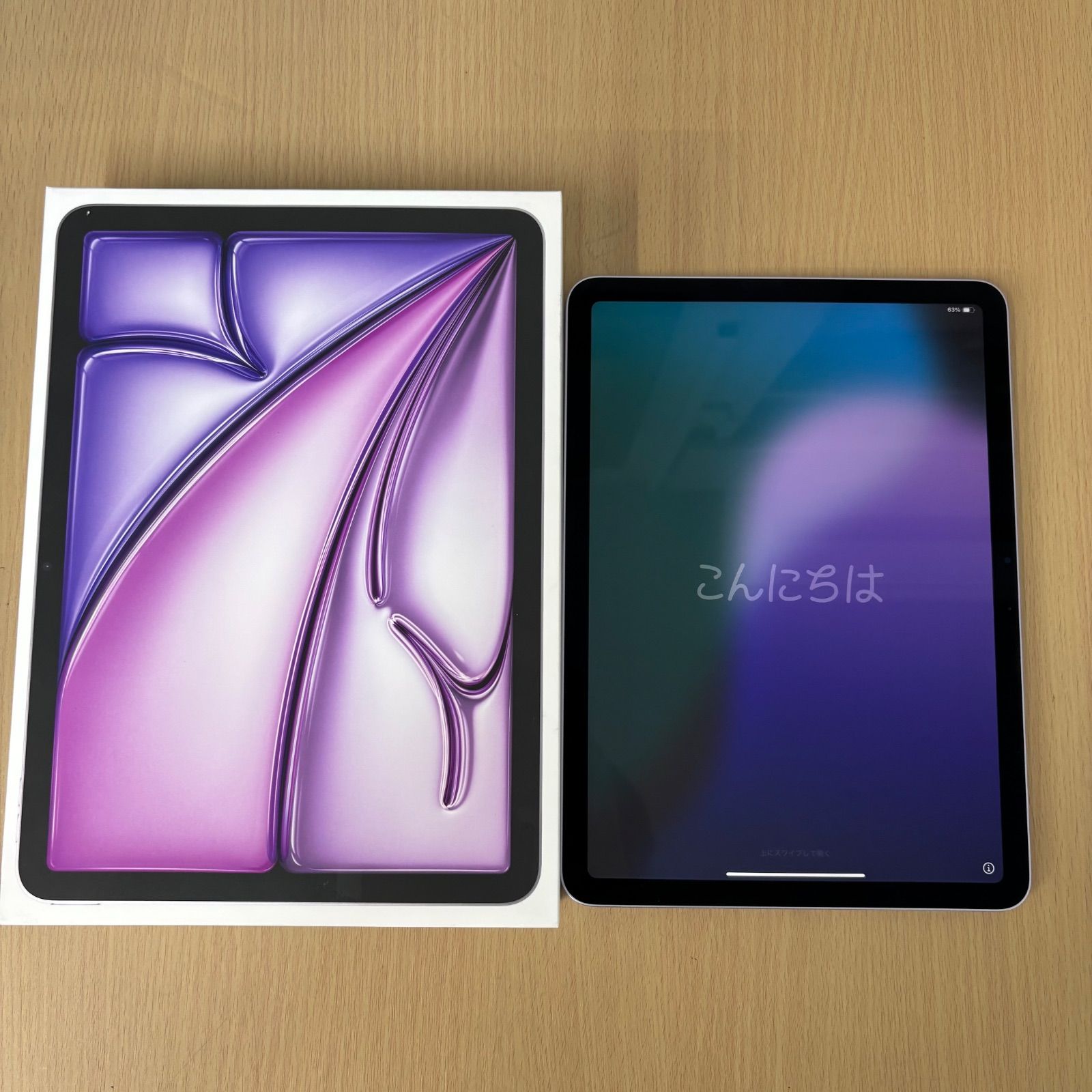◾︎Apple iPad Air M2モデル 11インチ 128GB バッテリー MUWF3J|A パープル