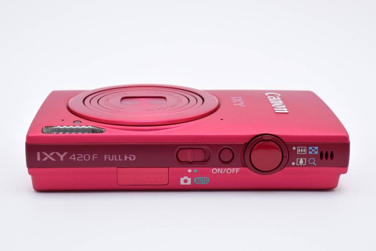 ☆極上品☆ キヤノン Canon IXY 420F レッド コンパクトデジタル