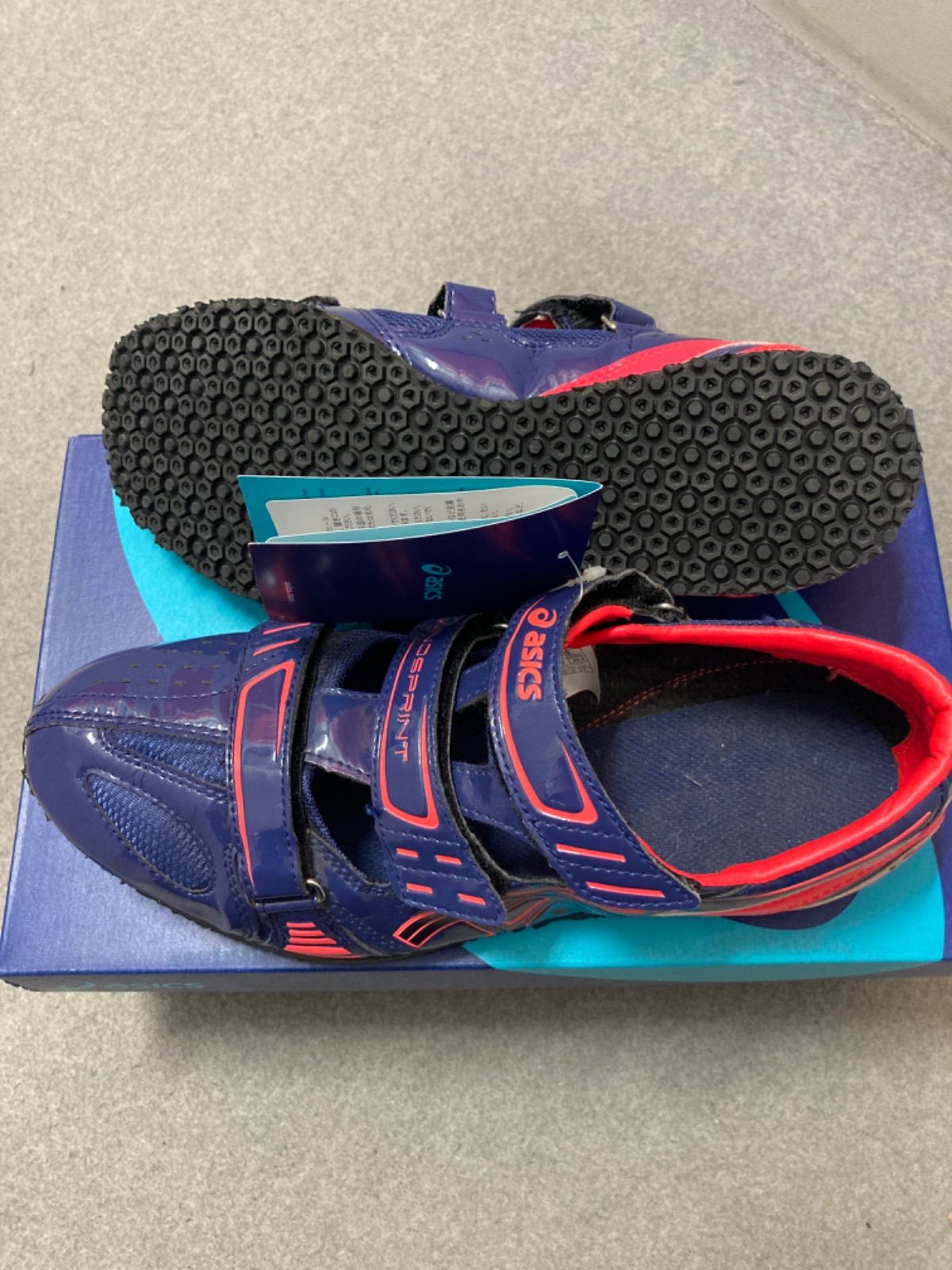 ASICS アシックス ウィンドスプリント24.5未使用 新品 廃盤品 アシックス ウィンドスプリント 24.5 陸上 短距離