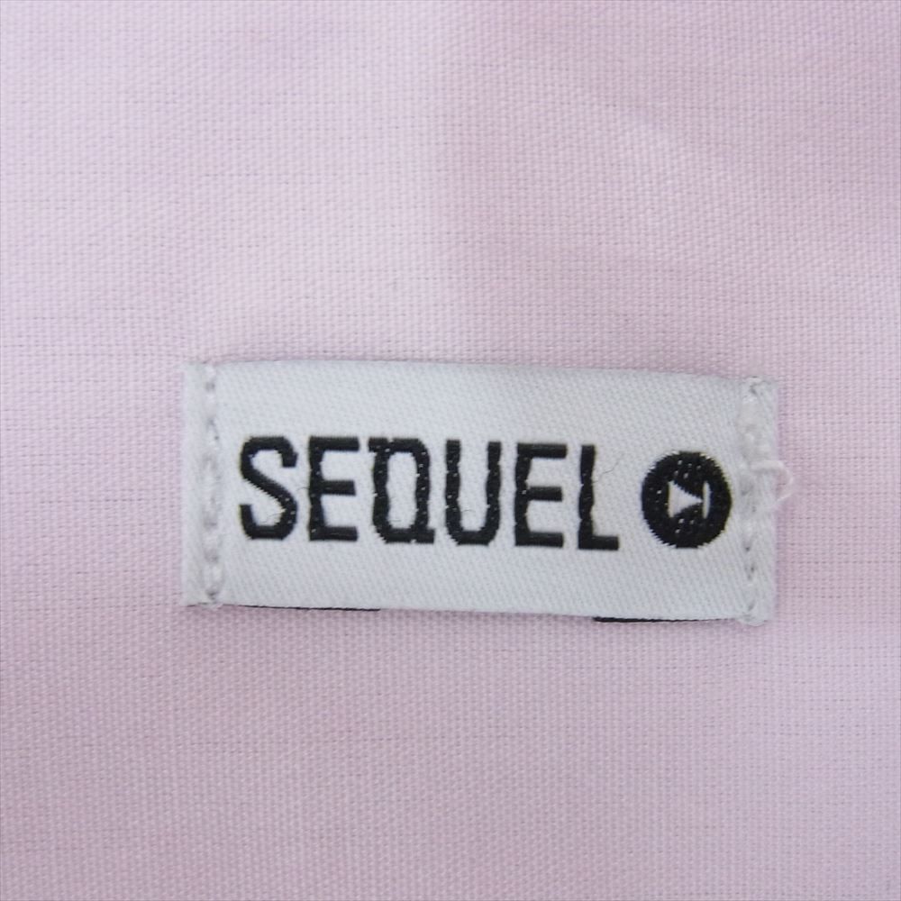 シークエル SEQUEL 22AW SQ-22AW-SH-03 LINE SHIRT ライン 長袖 シャツ 