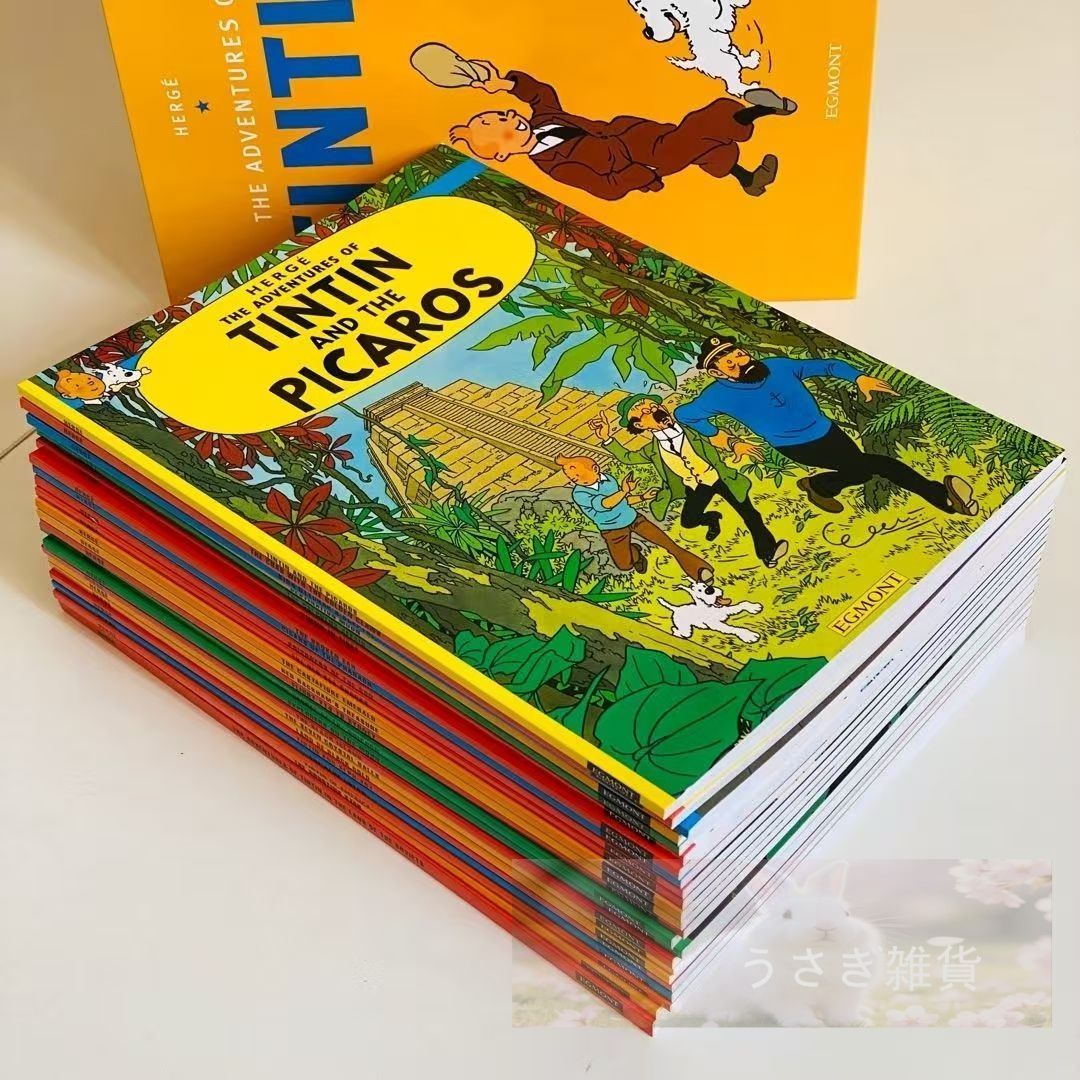 書籍】洋書/英語 The Adventures of Tintin 全23冊セット