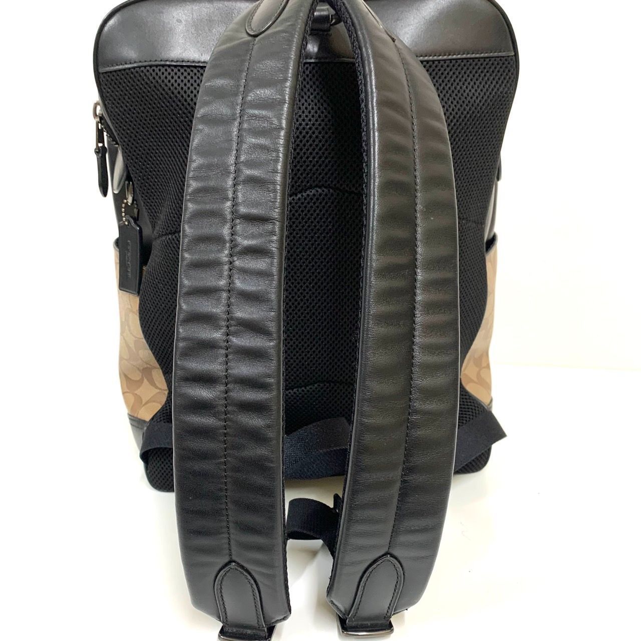 COACH】コーチ/グラハムシグネチャーバックパック/F38755 - メルカリ