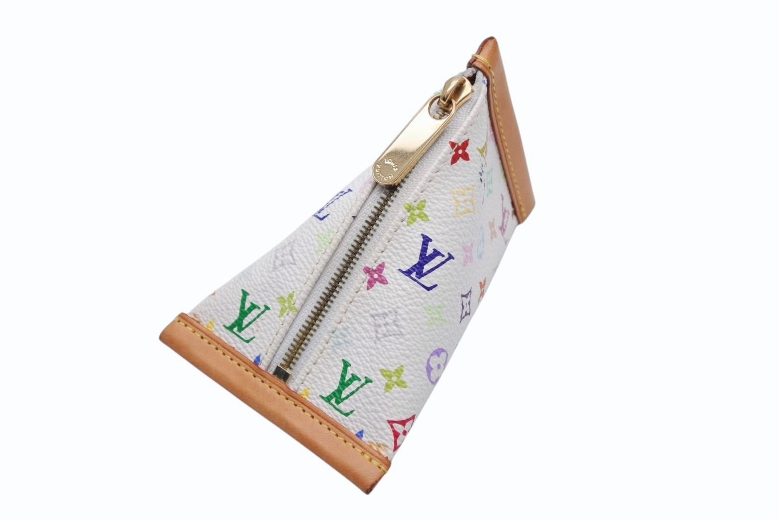 LOUIS VUITTON ルイヴィトン コインケース ベルランゴ モノグラム マルチカラー M58028 ゴールド金具 4b008110