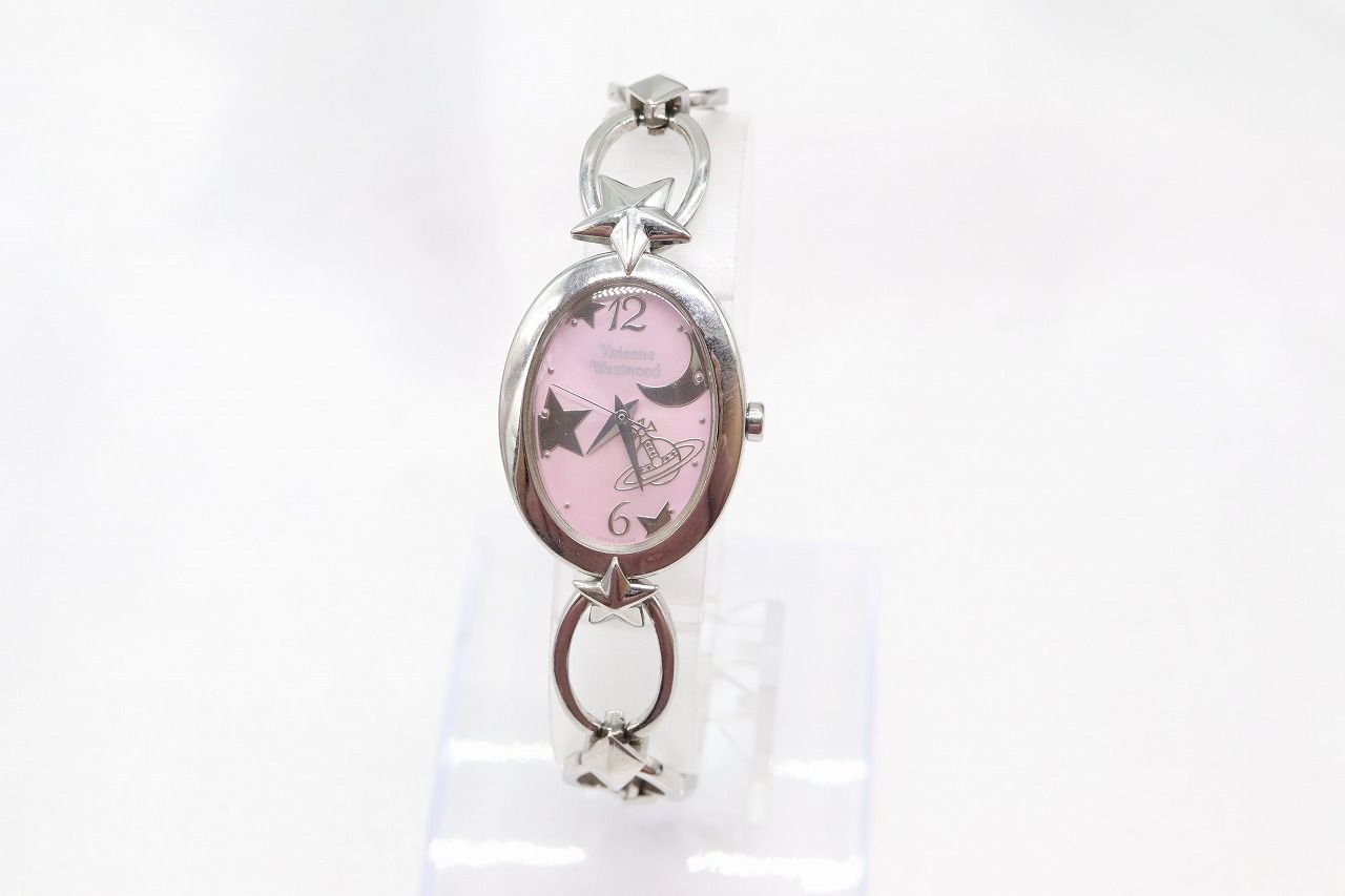 W127-34】動作品 ヴィヴィアンウエストウッド 腕時計 VW-9056 - メルカリ