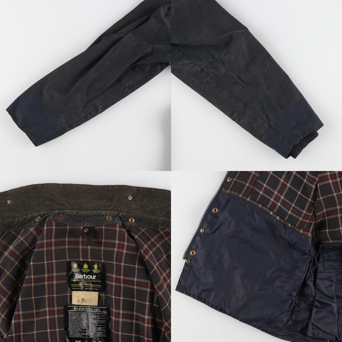 古着 90年代 バブアー Barbour BEDALE ビデイル 旧3ワラント バッジ 