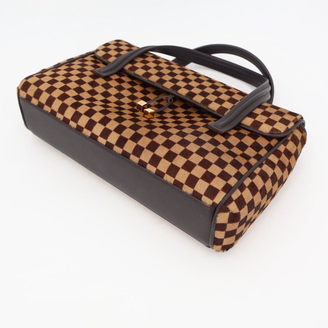 ルイヴィトン LOUIS VUITTON ダミエソバージュ ライオン ハンドバッグ