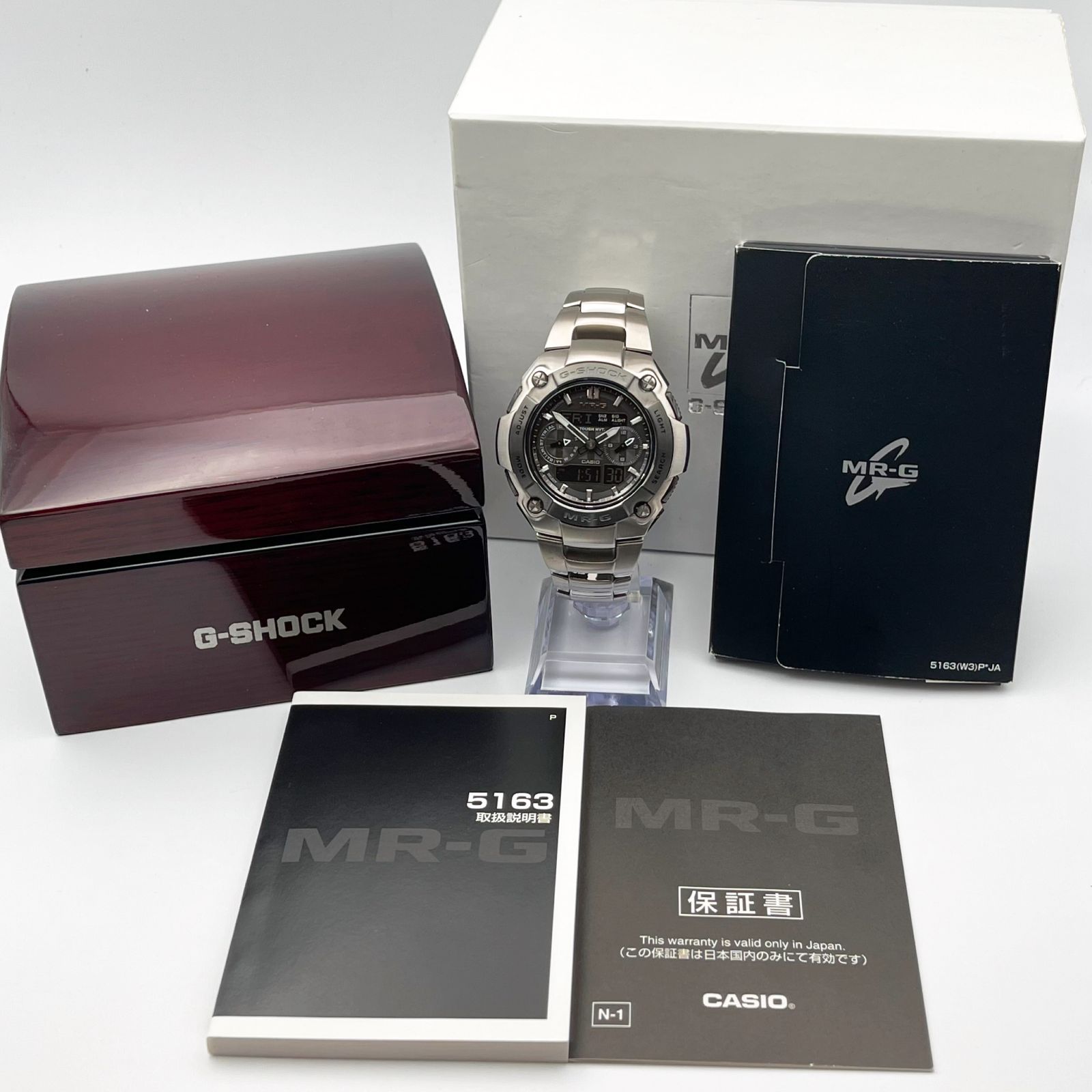 CASIO G-SHOCK MR-G MRG-7600D-1BJF チタン 電波ソーラー - メルカリ