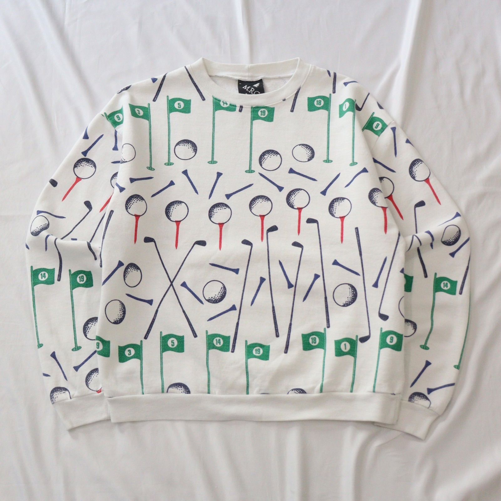 レア 90s ミシガンラグ 音符柄 総柄スウェット メンズ2XL レア 90s ミシガンラグ 音符柄 総柄スウェット メンズ2XL - メルカリ