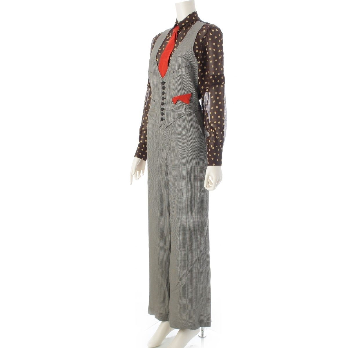 ジャンポールゴルチエ ワンピースパンツ　オールインワン ジャンポールゴルチエ ワンピースパンツオールインワン