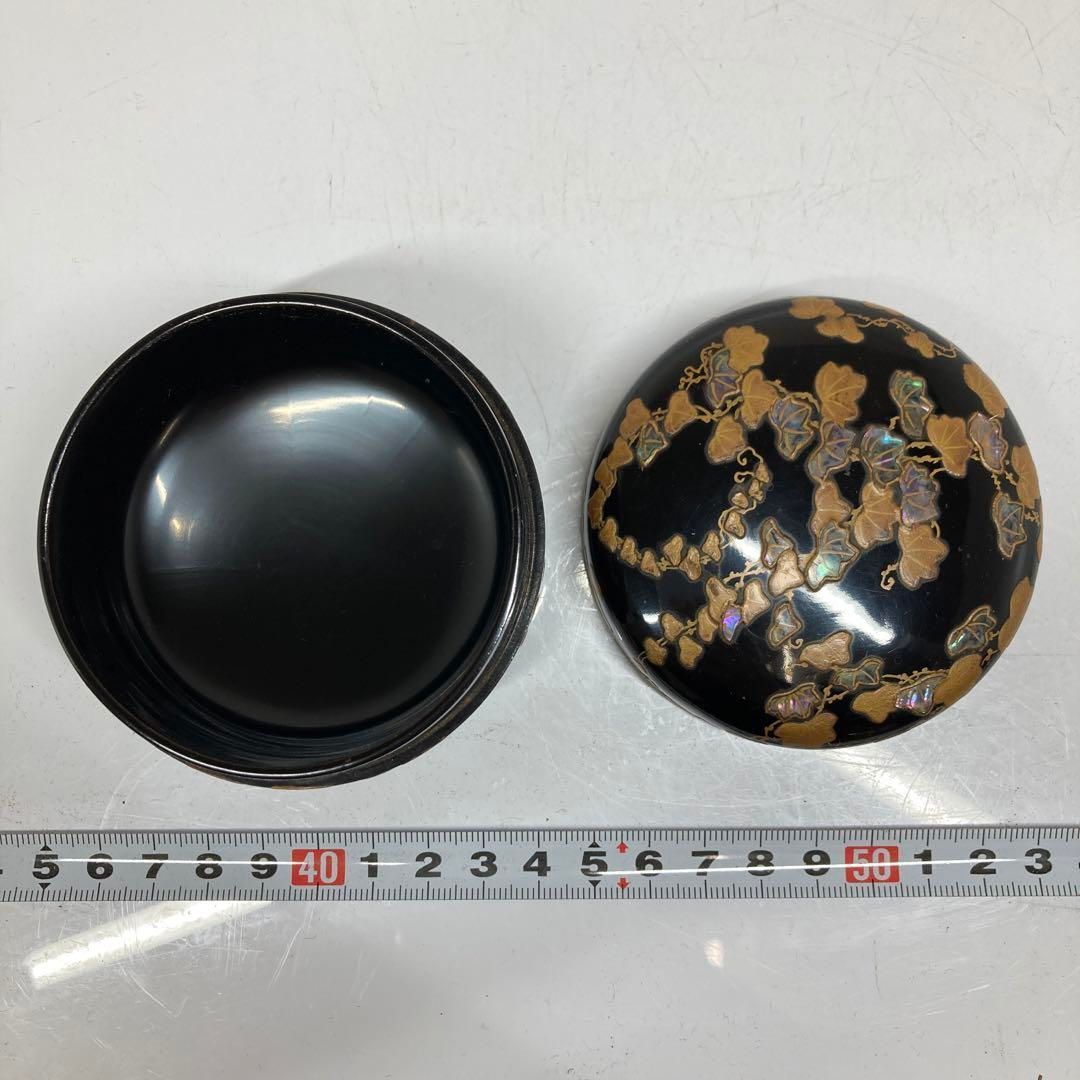 時代 光琳 蒔絵 棗 直径7.5 15.5㎝ 東ま5-1021 WWW_IBETON_RU