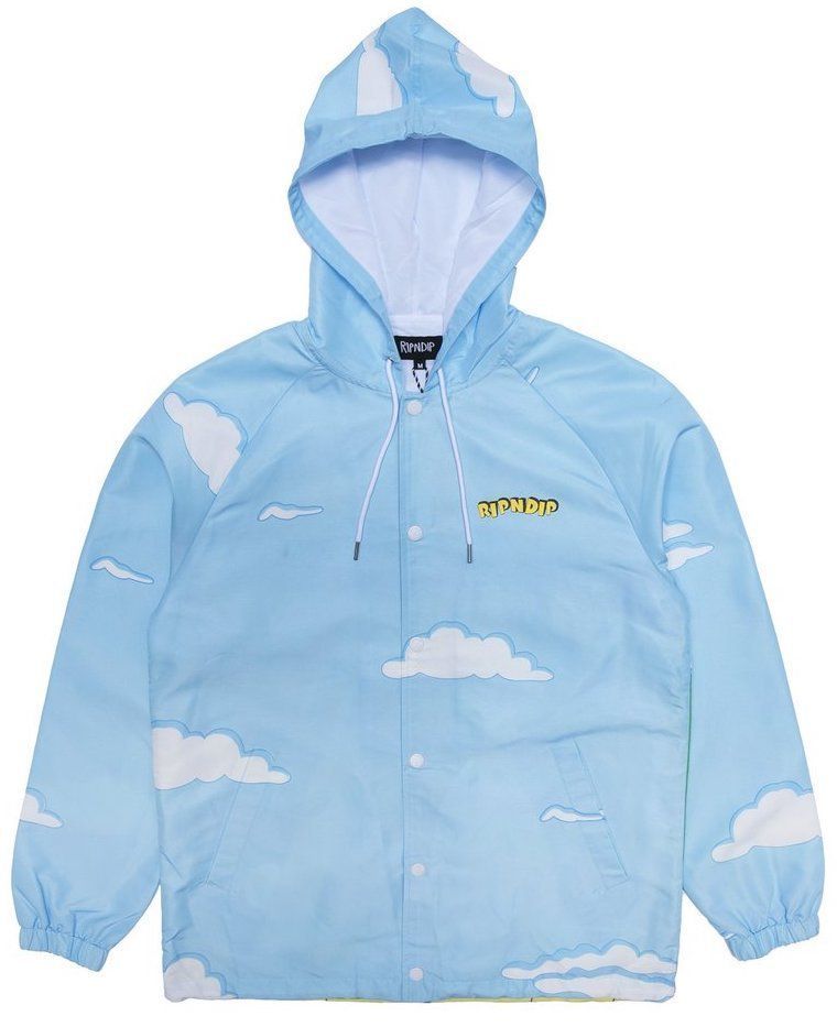 Ripndip No Place Like Home Hooded Coaches Jacket Baby Blue M コーチジャケット 送料無料  - メルカリ