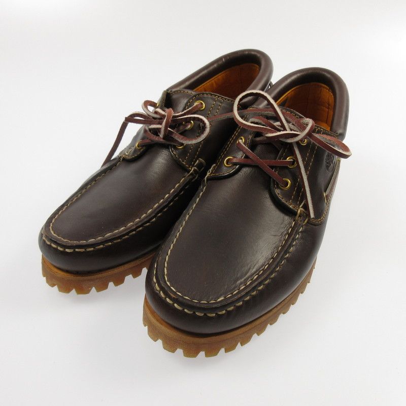 姫路東店 Timberland | ティンバーランド デッキシューズ AUTHENTICS 3 EYE CLASSIC LUG 30003 ブラウン 28.5cm 127