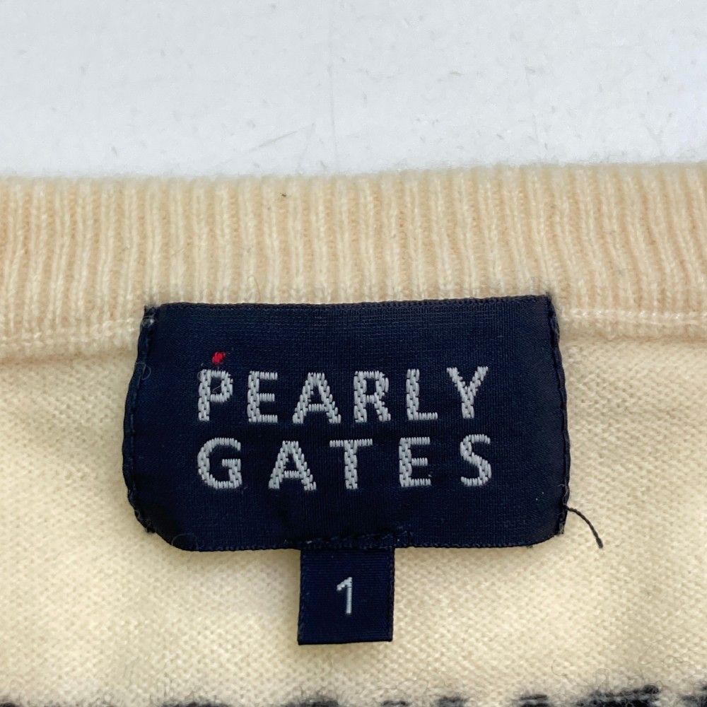パーリーゲイツ　ニット　ウール 中古 メンズ パーリーゲイツ PEARLY GATES セーター 4(M) 紺