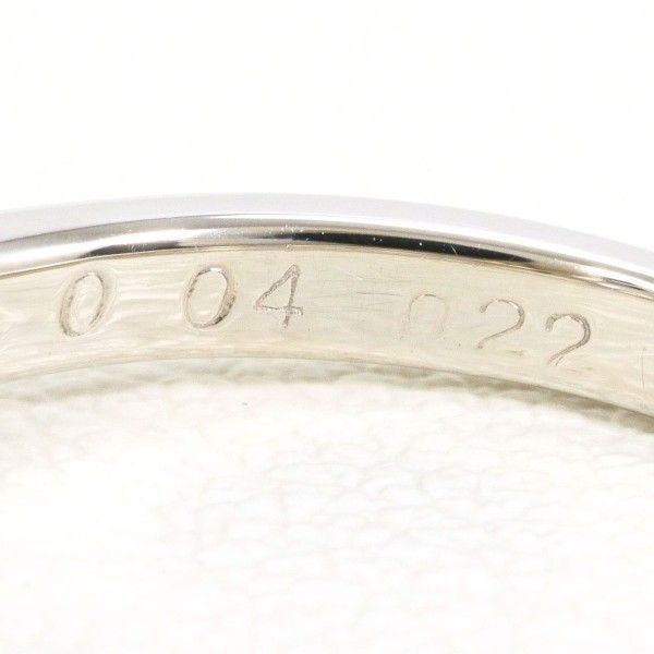 PT900 K18YG リング ring 指輪 8号 ダイヤ 0.22 VVS2 0.04 鑑定