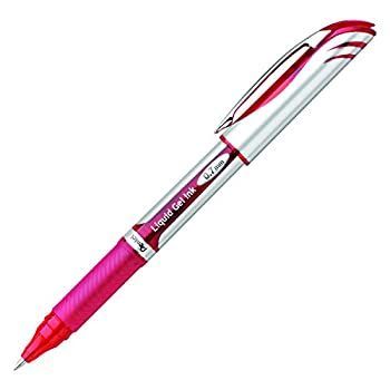 PENTEL ENERGEL XM METAL TIP RBALL RED