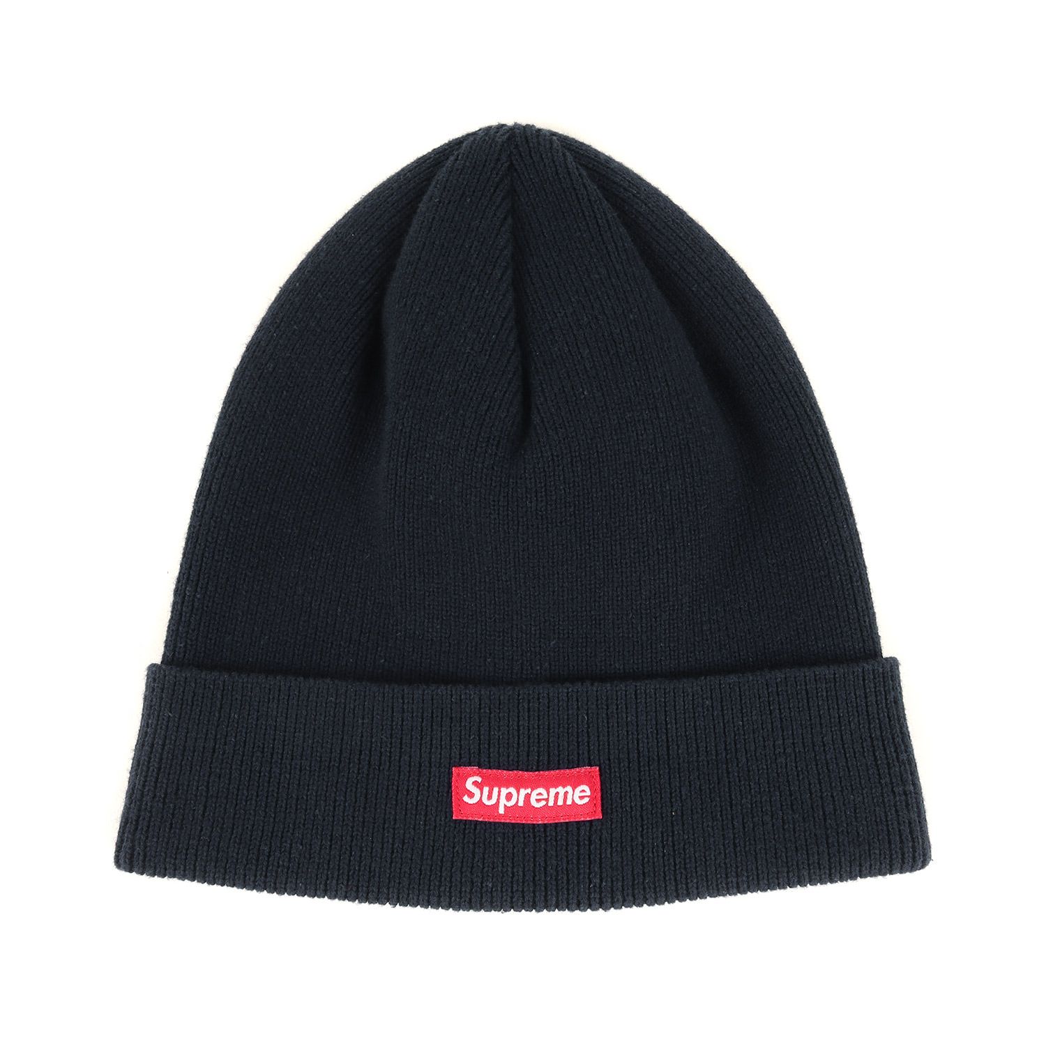 Supreme シュプリーム コットン リブ ビーニー (Cuffed Beanie) ネイビー 紺 帽子 ファッション アイテム【メンズ】