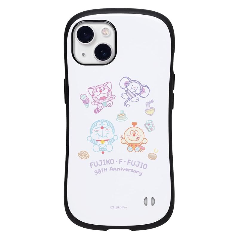 iFace First Class 藤子・F・不二雄90周年 iPhone 13 ケース 耐衝撃 (幾何学風)【 衝撃吸収 アイフェイス キャラクター ストラップホール付き アイフォン 13 iphone13 】