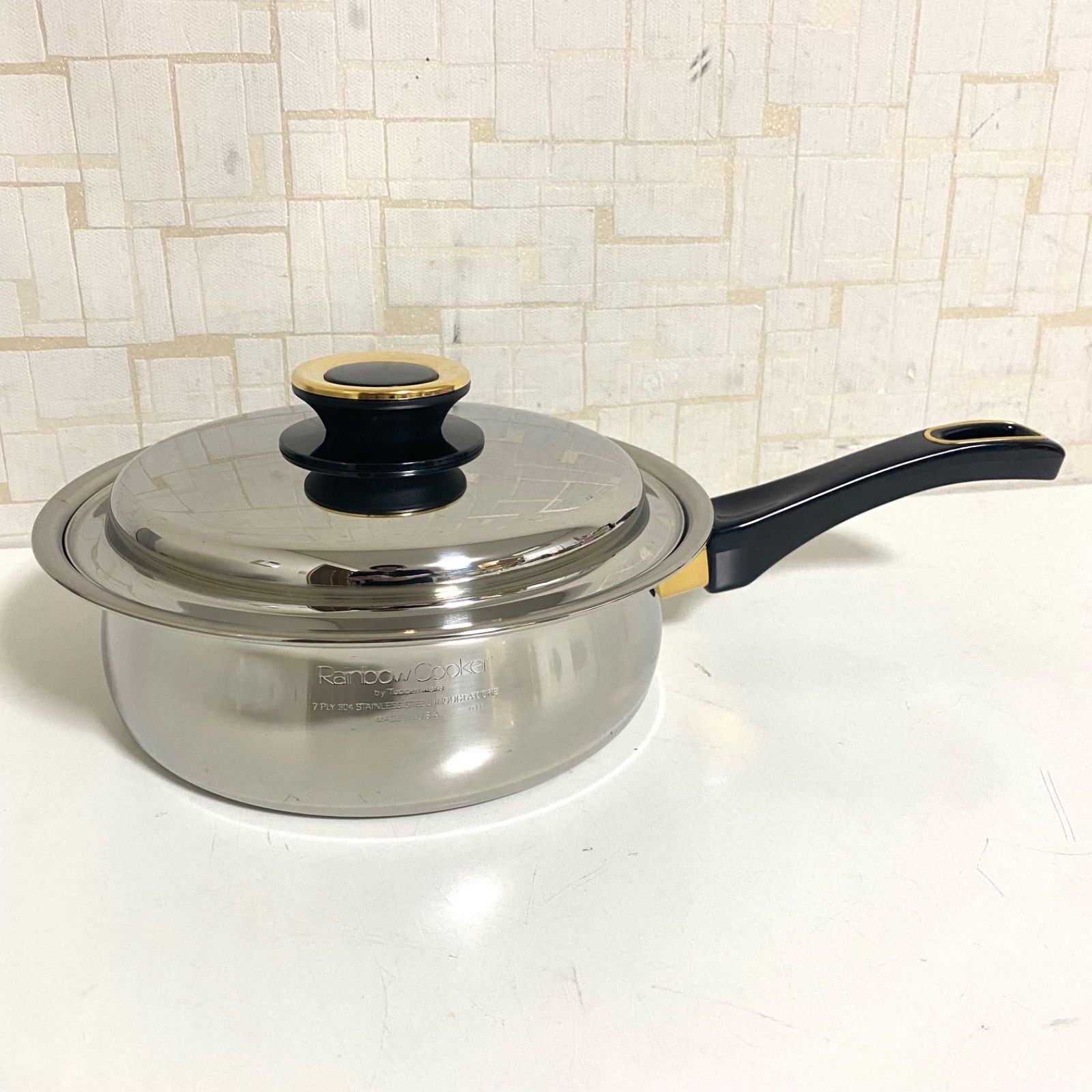 タッパーウェア レインボークッカー 片手鍋 19cm Tupperware Rainbow Cooker