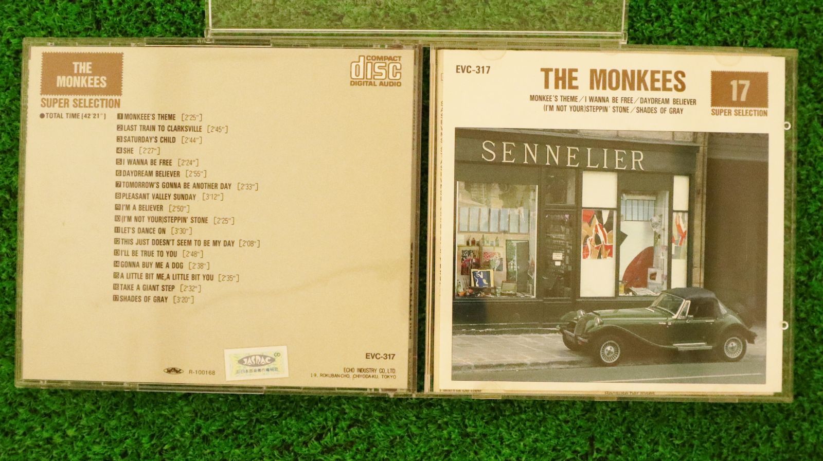 ['60年代国内盤EP]モンキーズ4曲収録33回転コンパクト盤 7枚セット 60年代国内盤EP]モンキーズ4曲収録33回転コンパクト盤 7枚セット