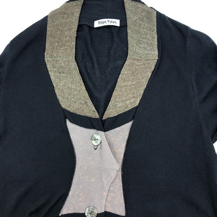 FUGA フーガ ロングカーディガン ドレープ y2k お兄系 v系 FUGA フーガ ロングカーディガン ドレープ y2k お兄系 v系