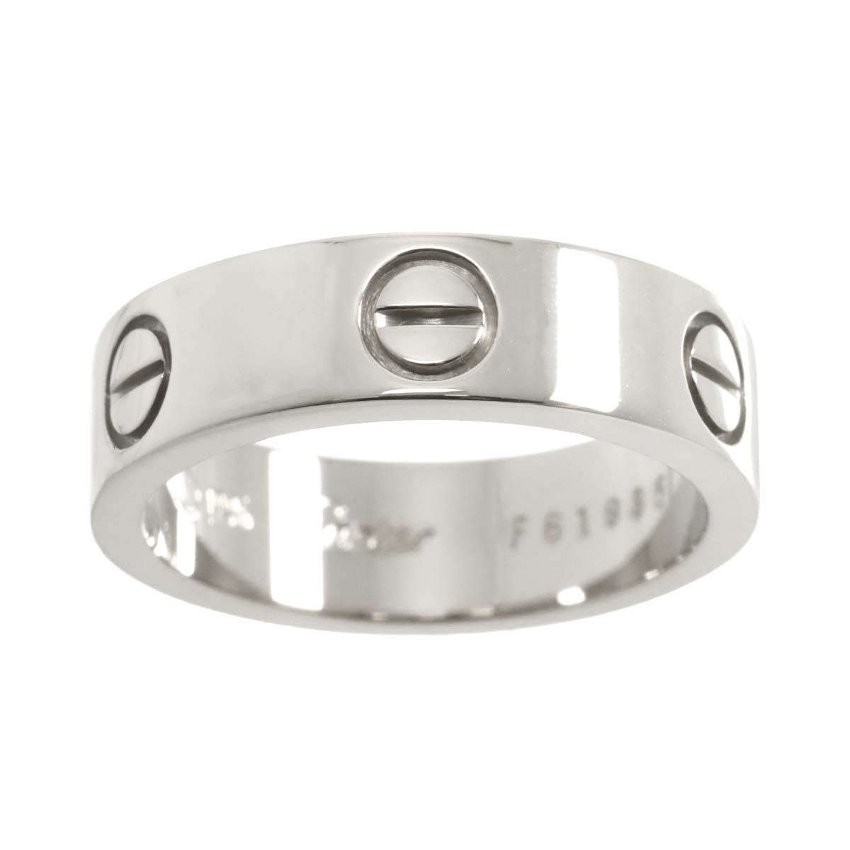 Cartier ラブリング WG カルティエ Cartier ラブ #53 リング K18 WG ホワイトゴールド