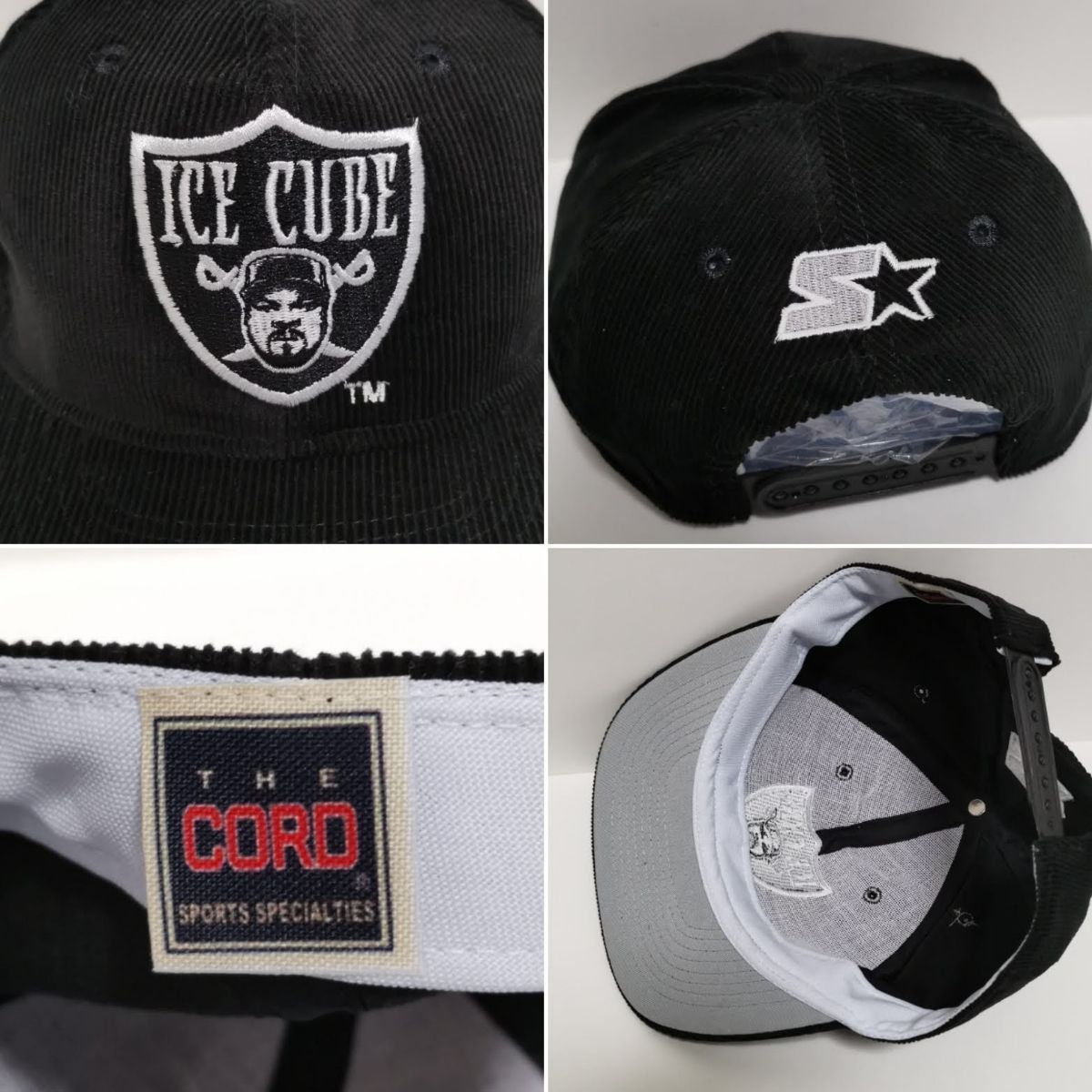 90s アイスキューブ ICE CUBE STARTER キャップ NWA 黒 - メルカリ