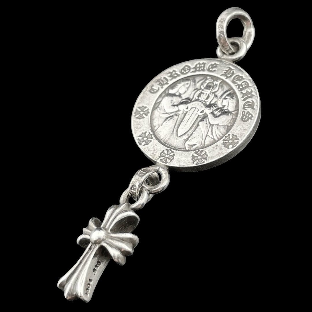 CHROME HEARTS クロムハーツ ANGEL MEDAL CRS BBYFAT エンジェルメダル