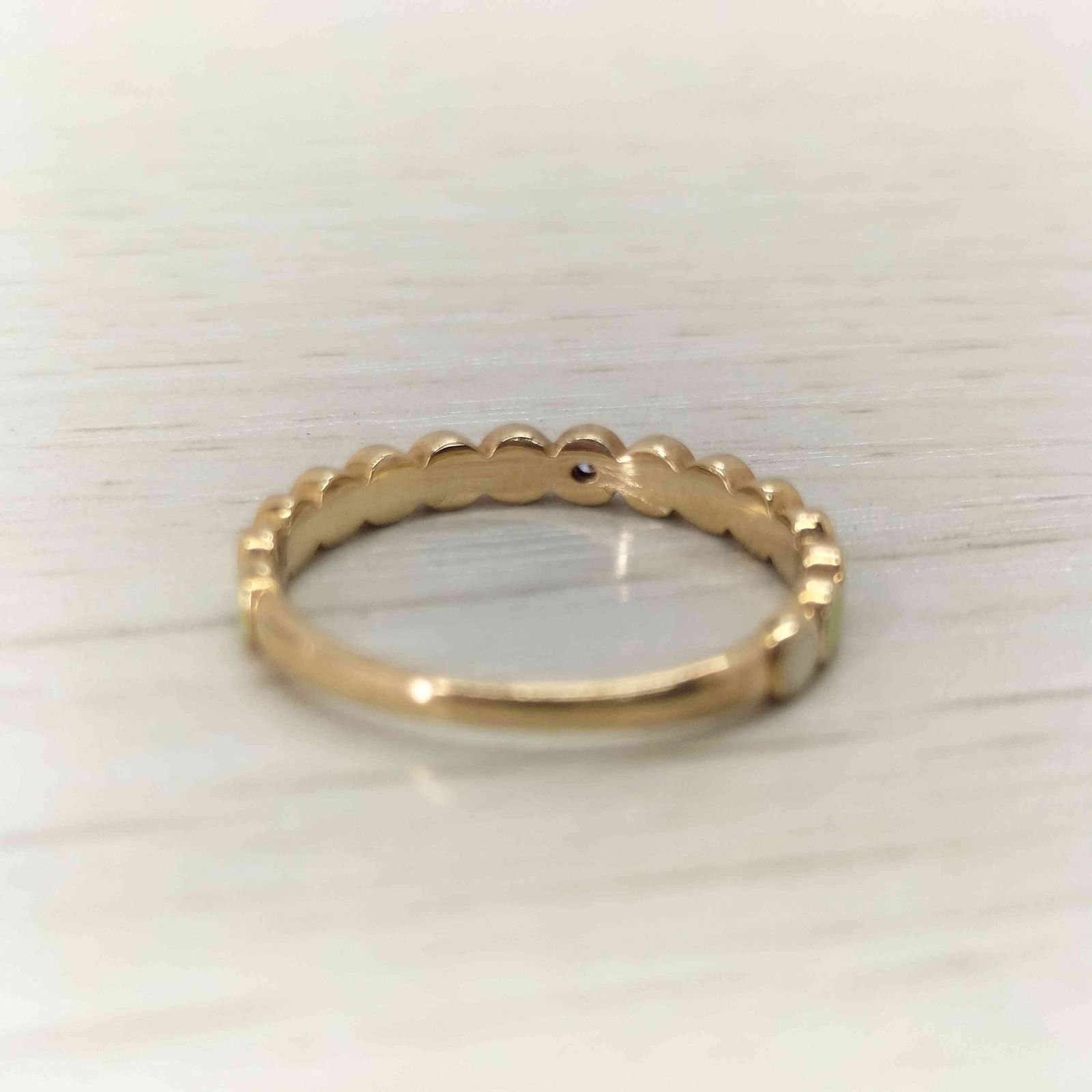 スタージュエリー STAR JEWELRY K10 0.004ct マルチカラー エナメル