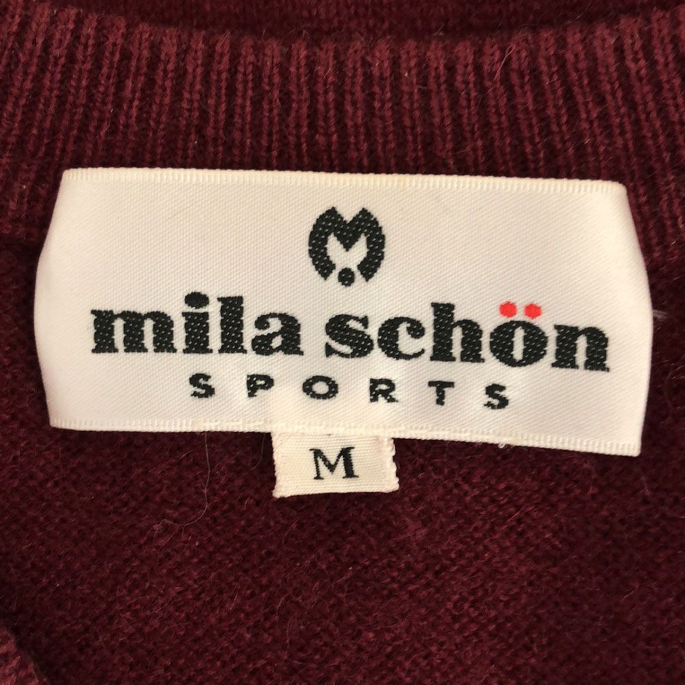 ミラ・ショーン  mila schon 紳士用ベストセーター M3mila schon ミラショーン サガミンクベスト ミラショーン(mila