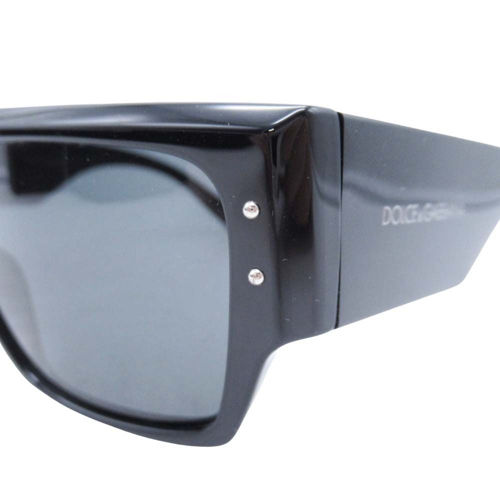 美品 DOLCE&GABBANA ドルチェアンドガッバーナ サングラス ロゴ メガネ  